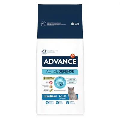 Advance Cat Sterilized Curcan 15 kg