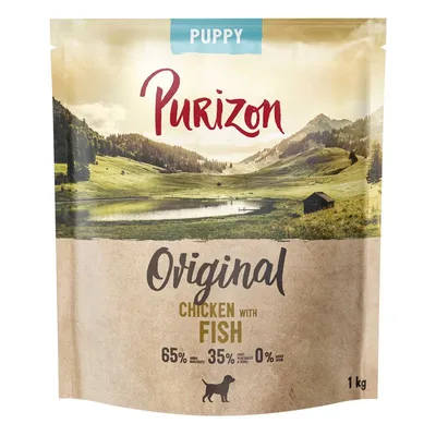 Purizon Puppy Pui cu pește - fără cereale Nou 4 x 1 kg