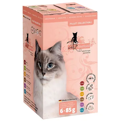 Catz Finefood Fillets Pachet de testare 6x85 g Pachet mixt 1 (6 sortimente)
