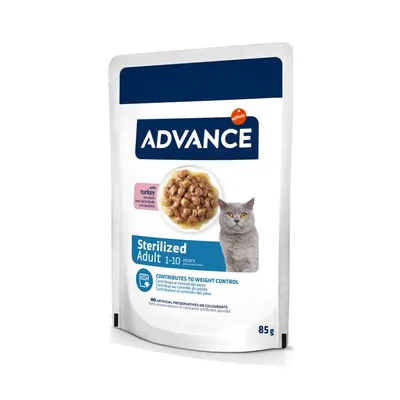 Advance Feline Sterilized Curcan 12 x 85 g