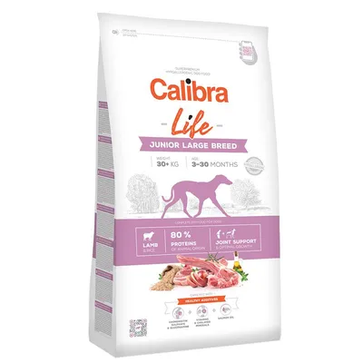 Calibra Dog Life Junior Large Breed Miel 2 x 12 kg