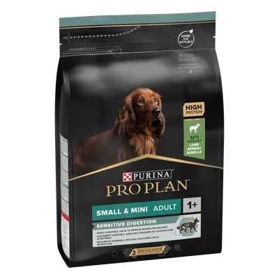 Purina Pro Plan Sensitive Digestion Adult XS-S, Miel, hrană uscată câini, sensibilități digestive, 3kg