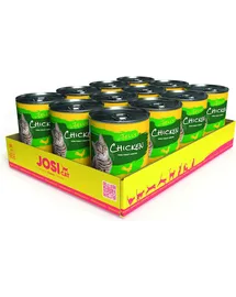 JosiCat Chicken in Jelly, 12x400 g