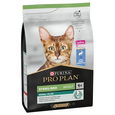 Purina Pro Plan Sterilised Adult Renal Plus Iepure 3 kg