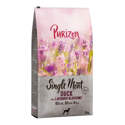 Purizon 2 x 12 kg Single Meat Adult Rață cu mere și lavandă
