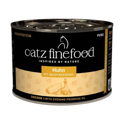 Catz Finefood Pure Conservă 6 x 200/190 g Pui (6 x 200 g)