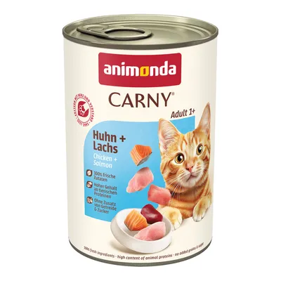 Animonda Carny Adult 12 x 400 g Pui & somon