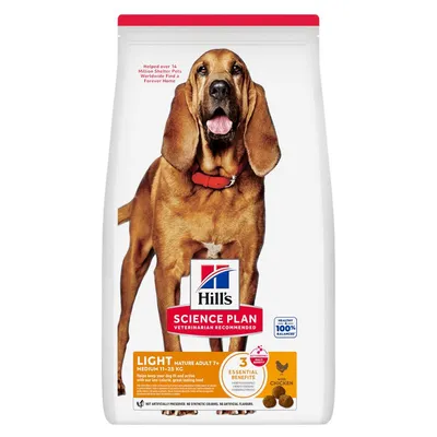 Hill's Science Plan Mature Adult 7+ Medium Light Chicken 14 kg