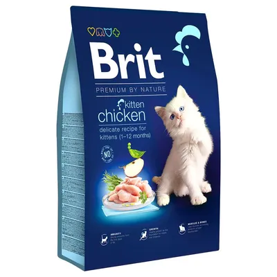 Brit Premium by Nature Cat Kitten Pui 8 kg