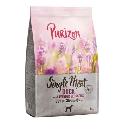 Purizon Single Meat Adult Rață cu mere și flori de lavandă 1 kg