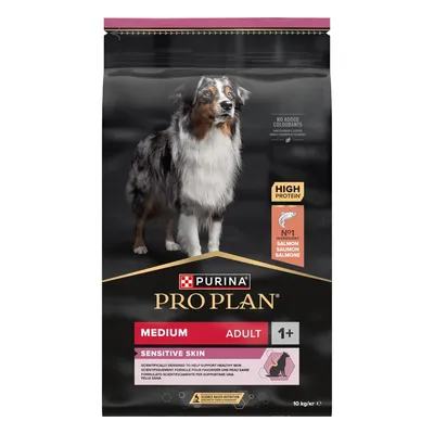 Purina Pro Plan Medium Adult Sensitive Skin 10 kg