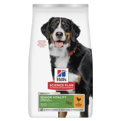 Hill's Science Plan Senior Vitality Mature Adult 6+ Large Chicken 2 x 14 kg