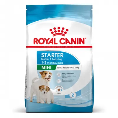 Royal Canin Mini Starter Mother & Babydog, mama și puiul, hrană uscată câini, 1kg