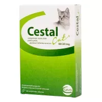 Cestal Pisica, 1 tableta