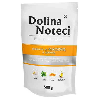 Dolina Noteci Premium Pliculețe 20 x 500 g Rață cu dovleac