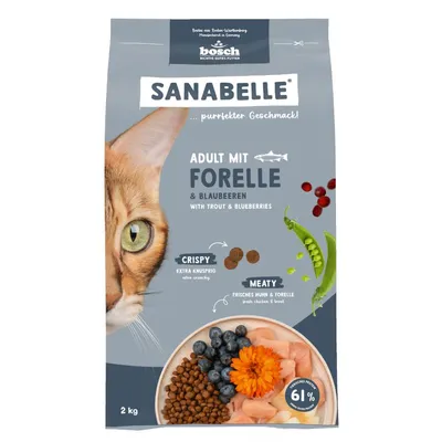 Sanabelle Adult Păstrăv & afine 2 kg