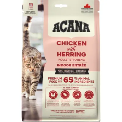 Acana Indoor Entree Hrană uscată pentru pisici, 1.8kg