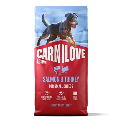 Carnilove Active Mini Somon & Curcan 12 kg