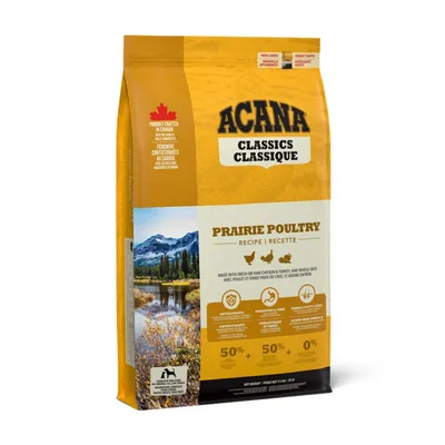 Acana Classics Prairie Poultry, Xs-Xl, Pui, hrană uscată câini, 14.5kg
