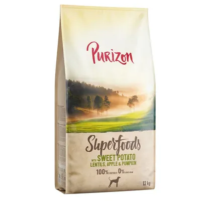 Purizon Superfoods Veggie Cartofi dulci cu linte, măr & dovleac 12 kg