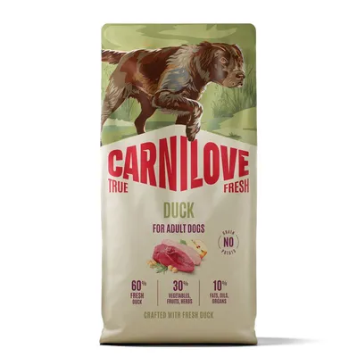 Carnilove True Fresh Adult Rață 2 x 12 kg