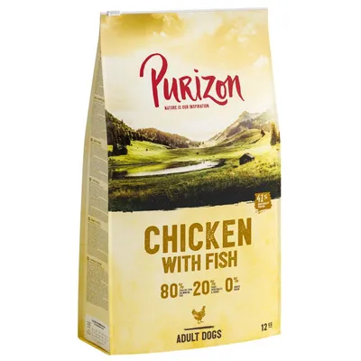 Purizon Adult Pui cu pește - fără cereale 12 kg