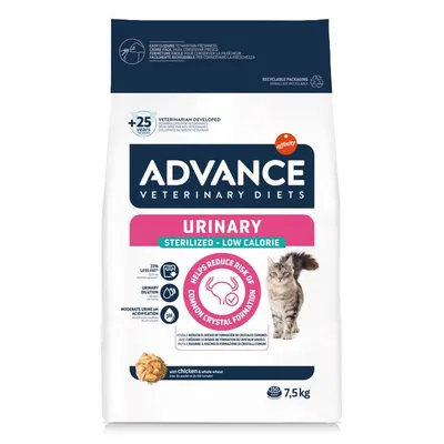 Advance Veterinary Diets Cat Urinary Sterilized Low Calorie 2 x 7,5 kg