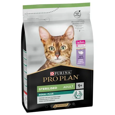 Purina Pro Plan Sterilised Adult Renal Plus Curcan 3 kg