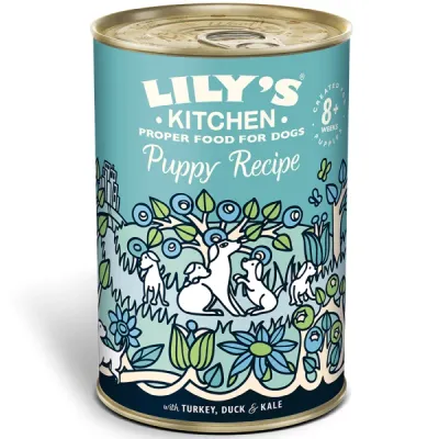 Lily's Kitchen Puppy Turkey-Duck-Kale 400g