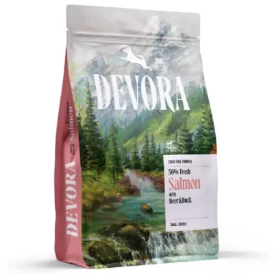 Devora Dog GF Mini Somon CU Caprioara SI Rata 7.5KG