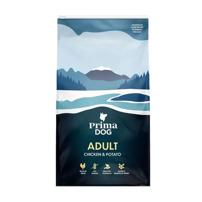 PrimaDog Adult All Breeds Pui & cartofi 10 kg