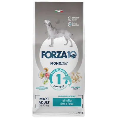 Forza 10 Maxi Diet cu pește 12 kg