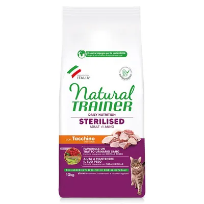 Natural Trainer Sterilised Curcan 10 kg