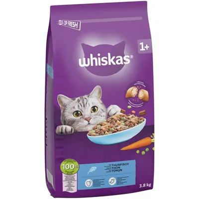 Whiskas 1+ Ton (2 x 3,8 kg)