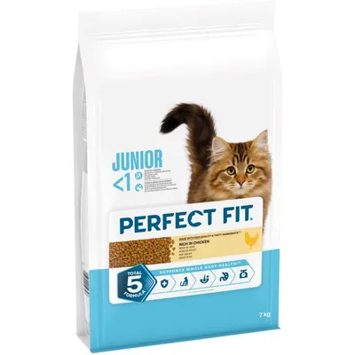 Perfect Fit 2 x 7 kg Junior <1 bogat în pui