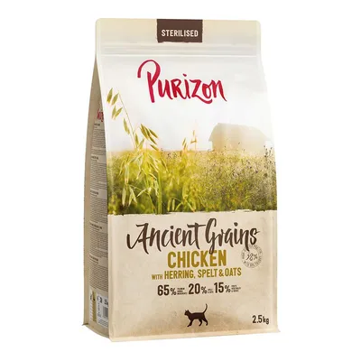 Purizon Adult Sterilised Pui cu pește - cereale ancestrale 2,5 kg