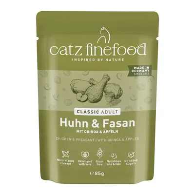 Catz Finefood 64 x 85 g Pui & fazan