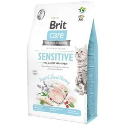 Brit Care Insect Food Allergy Management, Hrană uscată pentru pisici 2 kg