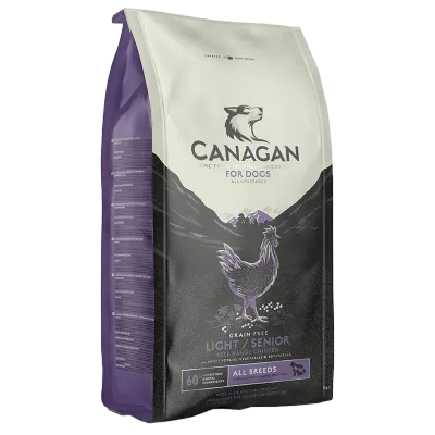 Canagan Hrană uscată pentru câini, Light/Senior 12 kg