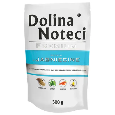 Dolina Noteci Premium Pliculețe 10 x 500 g Miel