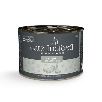 Catz Finefood Monoprotein zooplus 6 x 200 g Cangur