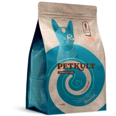 Hrana Uscata Petkult Probiotic Care Sensitive Pisici, Somon, 7 kg