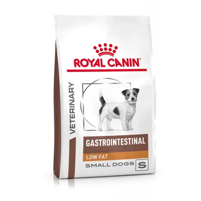 Royal Canin VD Gastrointestinal Low Fat Small Dog, XS-S, dietă veterinară, hrană uscată câini, sistem digestiv, 1.5kg