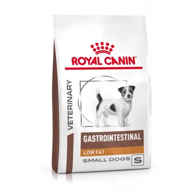 Royal Canin VD Gastrointestinal Low Fat Small Dog, XS-S, dietă veterinară, hrană uscată câini, sistem digestiv, 1.5kg