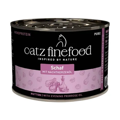 Catz Finefood Pure Conservă 6 x 200/190 g Oaie (6 x 200 g)