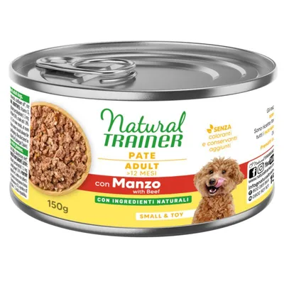 Natural Trainer Small & Toy Adult 6 x 150 g Vită
