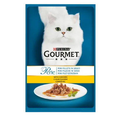 Gourmet Perle CU Pui ÎN Sos, 85g