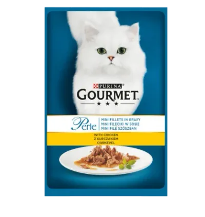 Gourmet Perle CU Pui ÎN Sos, 85g
