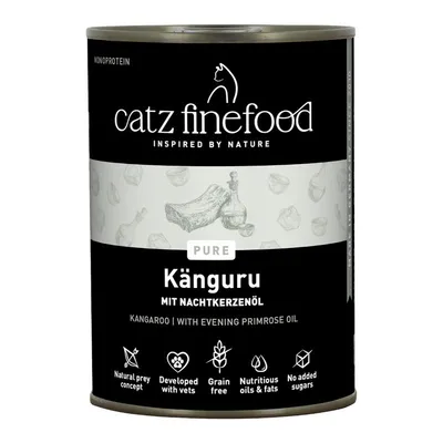 Catz Finefood Pure Conserve 6 x 400/375 g Cangur (6 x 400 g)