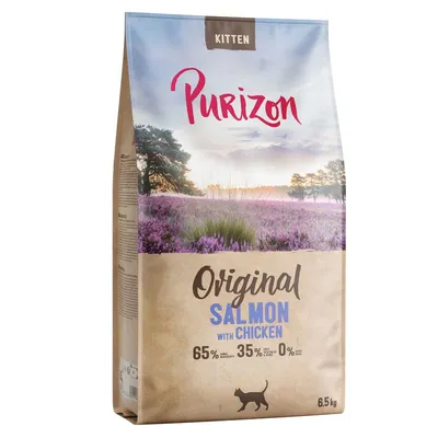 Purizon Kitten Somon cu pui - fără cereale Nou: 2 x 6,5 kg